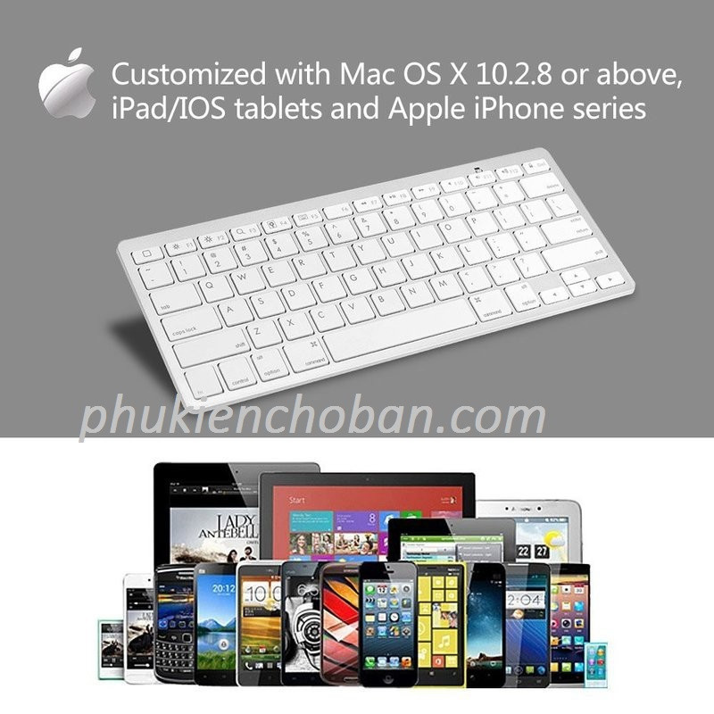Bàn phím Bluetooth cao cấp cho Android, IOS, Windows