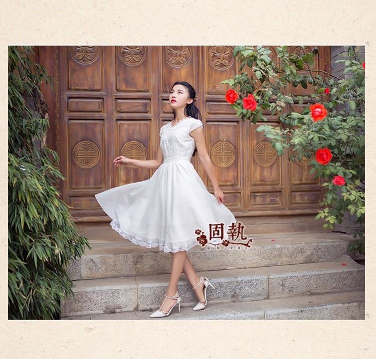 Bóng Hồng Kiều Diễm - đầm xoè vintage 6