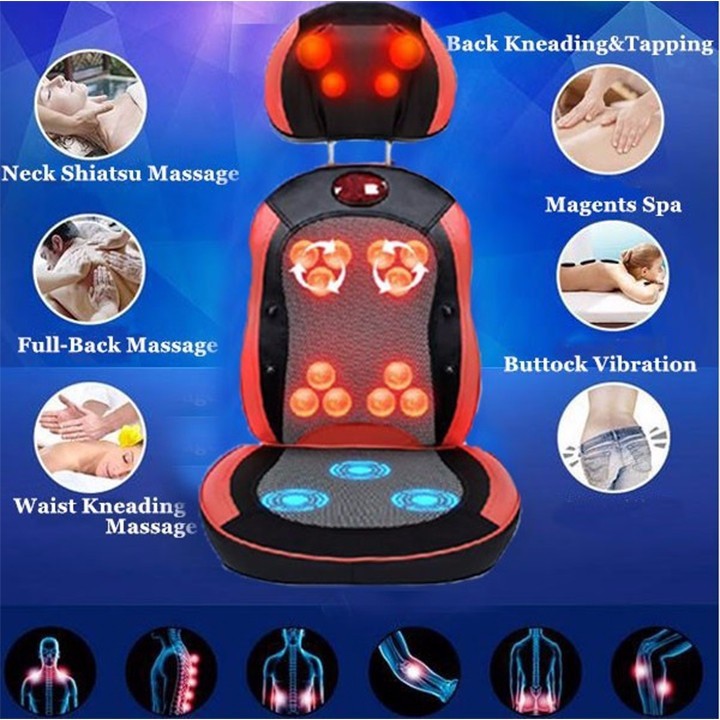 Ghế massage-đệm massage Hàn Quốc - 2 mảng 2 D - mã MD4 1