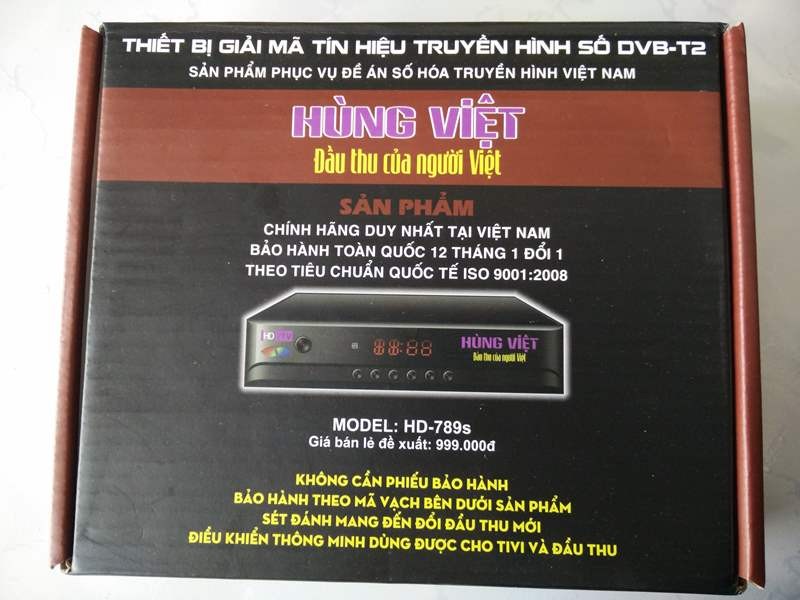 Đầu thu kỹ thuật số DVB-T2 VJV HD 789S KARAOKE 7