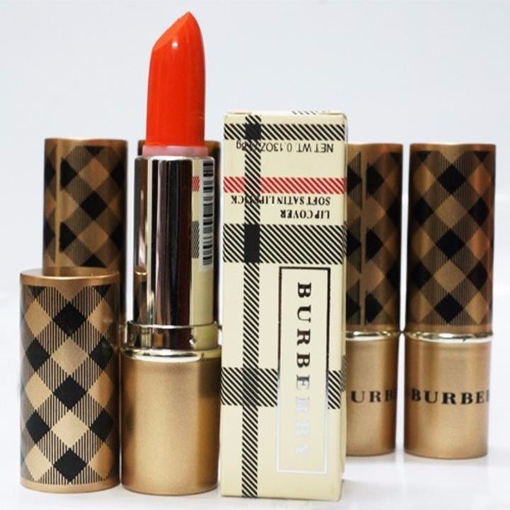 Set 3 cây son BURBERRY màu bền đẹp có cam.hồng đỏ-105 3
