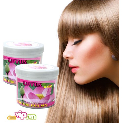 Dầu hấp tóc hoa sen