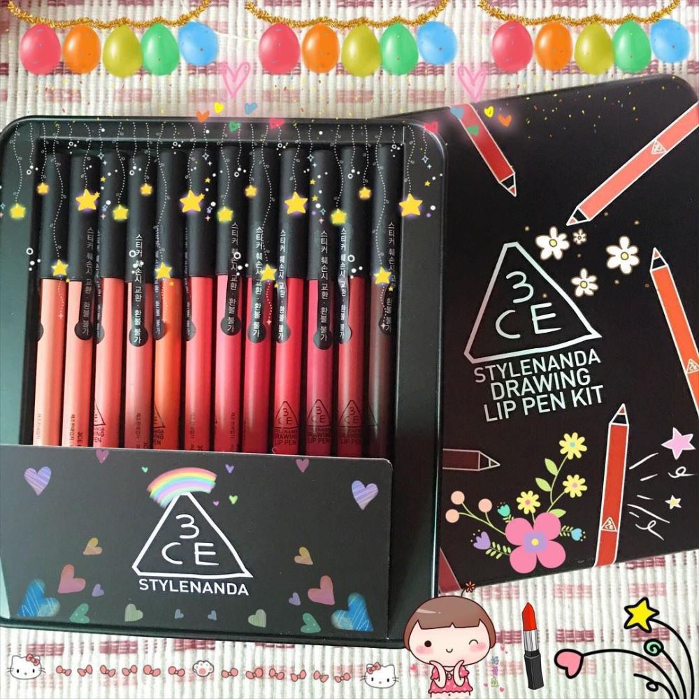 Son chì 3CE Drawing lip pen 8