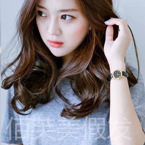 Tóc giả xoăn lửng Hàn Quốc TT69