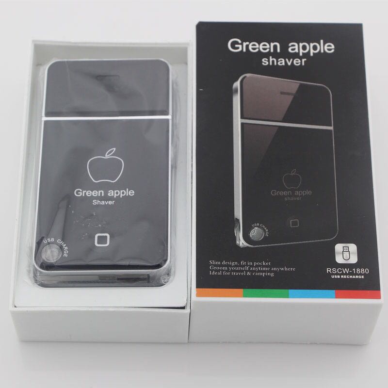MÁY CẠO RÂU IPHONE GREEN APPLE 4