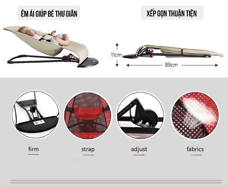 Ghế rung Baby Care 8