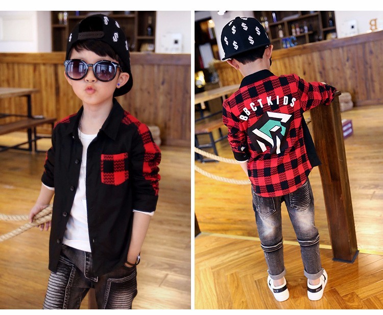 ÁO SƠ MI BÉ TRAI 1