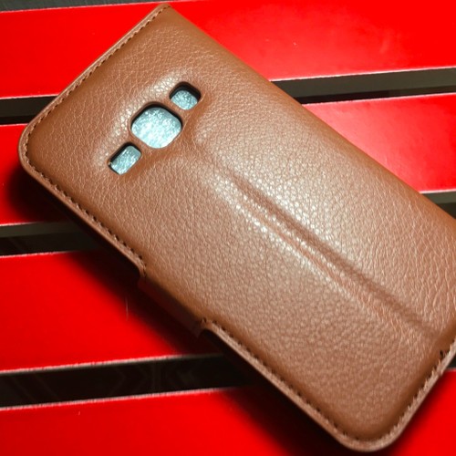 Samsung-Galaxy-J1 2016-Bao da PU có khe để thẻ cho điện thoại di động