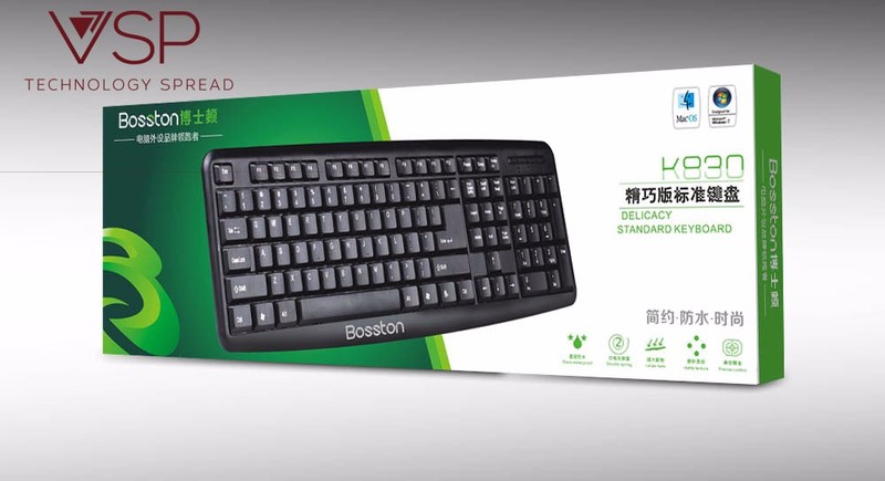 Bàn phím Bosston K830 USB 4