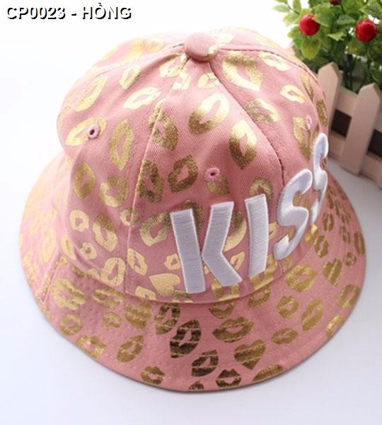 Nón fedora hình môi kiss