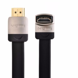 Cáp hdmi 1,5m dẹt nghiêng góc 90 độ hỗ trợ 3d 4k ugreen 10278