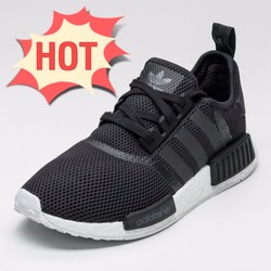 Giày thể thao sneaker nữ, NMD có 2 màu đen và trắng, mẫu mới đang hot