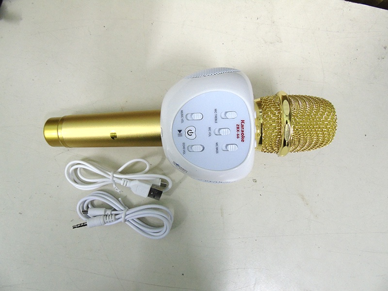 Micro karaoke bluetooth ZBX-66 loa 3 trong 1 9