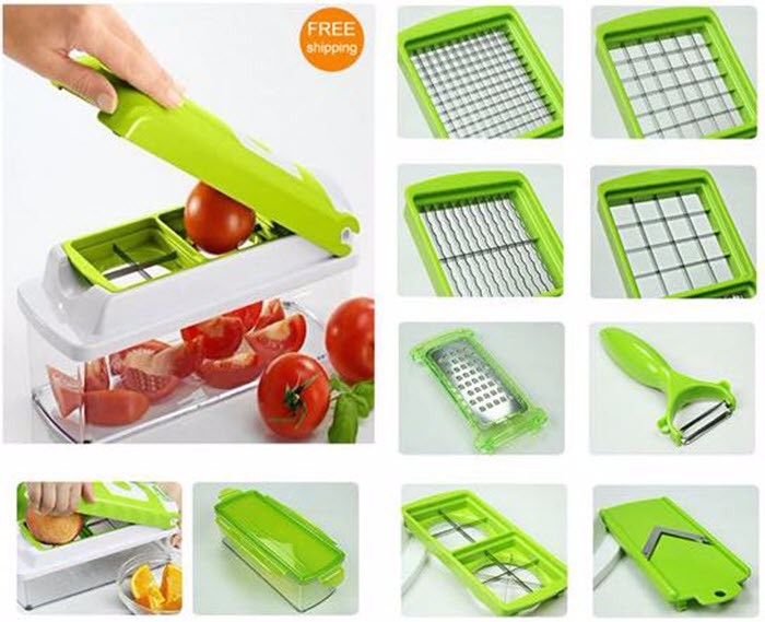 Bộ Cắt Gọt Nicer Dicer Plus 14 Món