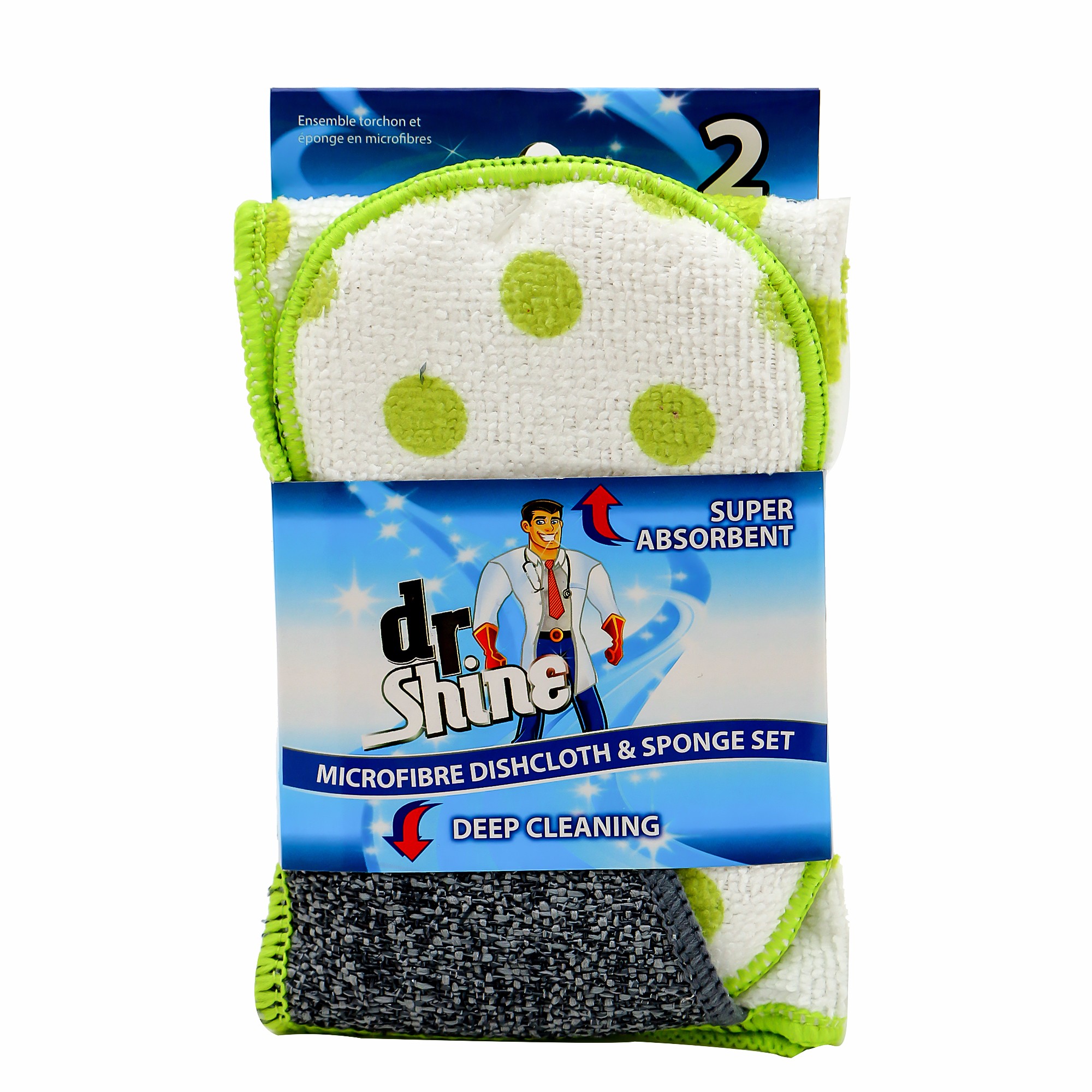 Bộ khăn rửa chén và khăn lau chén Uncle Bills BC0441