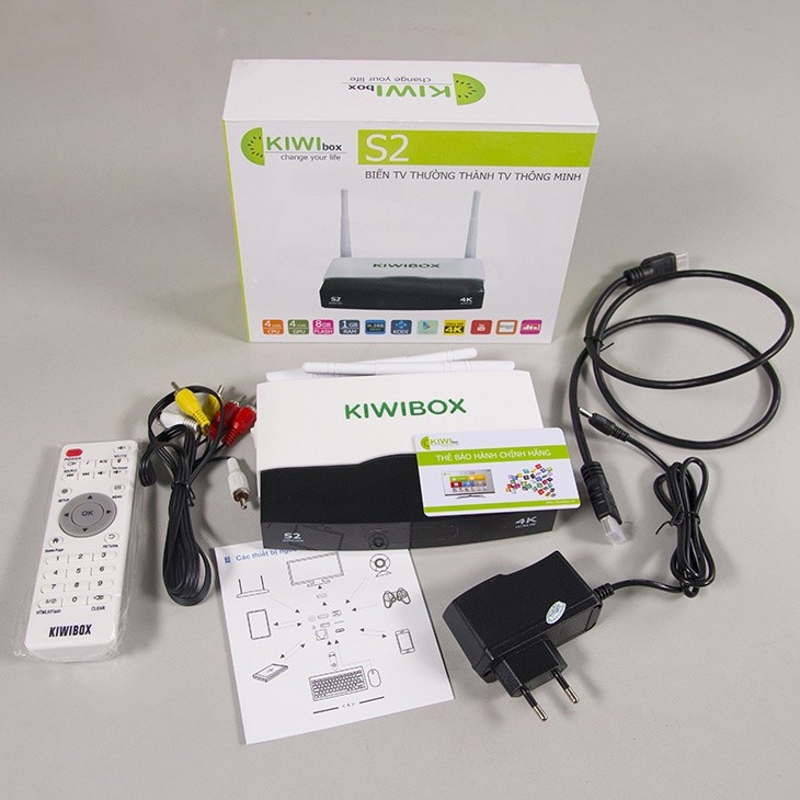 Android TV Box Kiwi S2 chính hãng. 10
