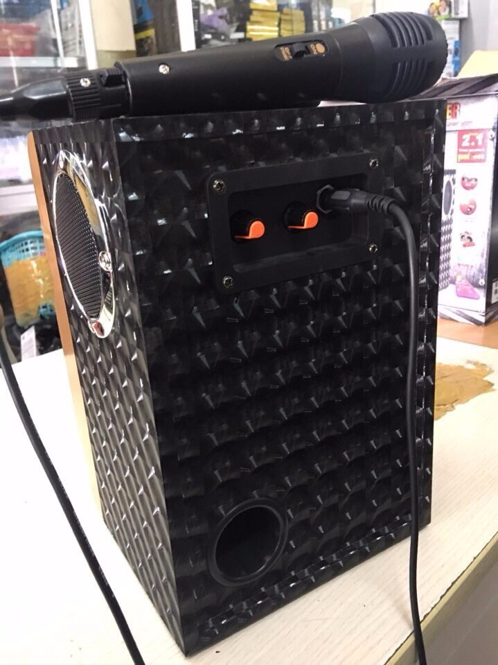 Loa Bluetooth Karaoke RX-302 Tặng Kèm Micro 2