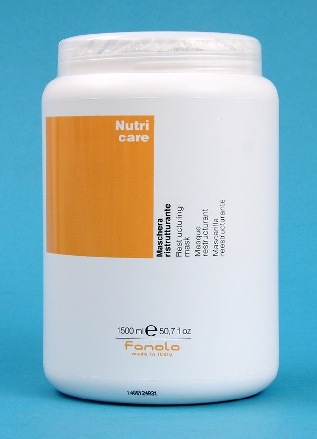 hap dau fanola nutricare phuc hoi toc hu ton 1500ml - xuat xu y Hấp dầu Nutricare Fanola Ý 1
