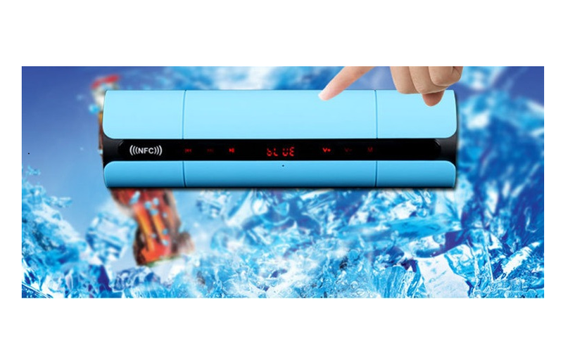Loa nghe nhạc bluetooth giá rẻ NFC gắn usb thẻ nhớ PKCB 8800 PF42 10