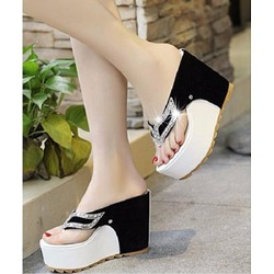 Dép đế xuồng mắt mèo