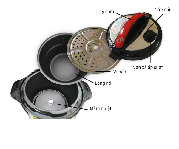 Nồi áp suất OKATASHI nhật bản 4