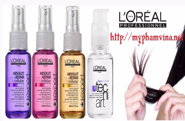 Serum dưỡng và phục hồi tóc Loreal Pháp 2