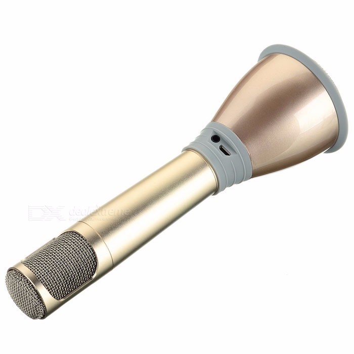 Micro Bluetooth KARAOKE TUXUN K068tích hợp loa cho điện thoại 6