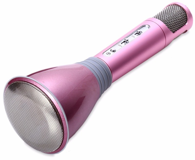 Micro Bluetooth KARAOKE TUXUN K068tích hợp loa cho điện thoại 3