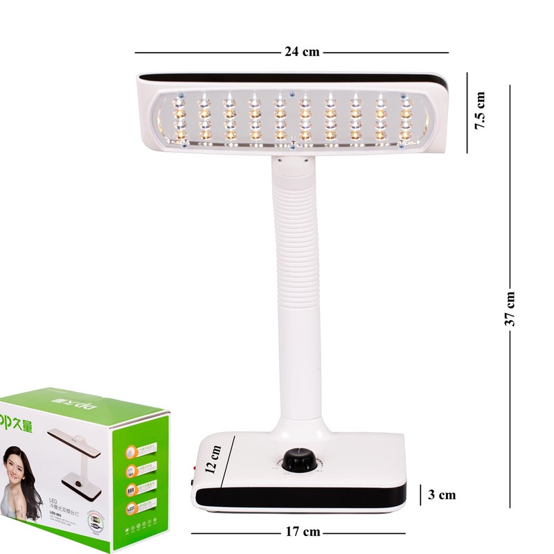 Đèn LED để bàn kết hợp ánh sáng trắng và vàng 1