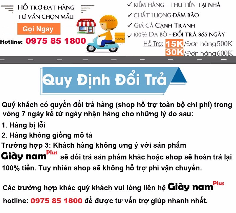 Giày mọi nam G02 1