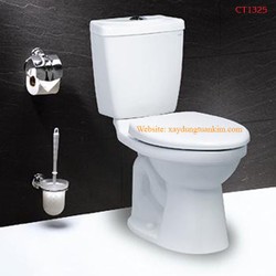 Bồn cầu Caesar CT1325 (CT-1325) - 2 khối