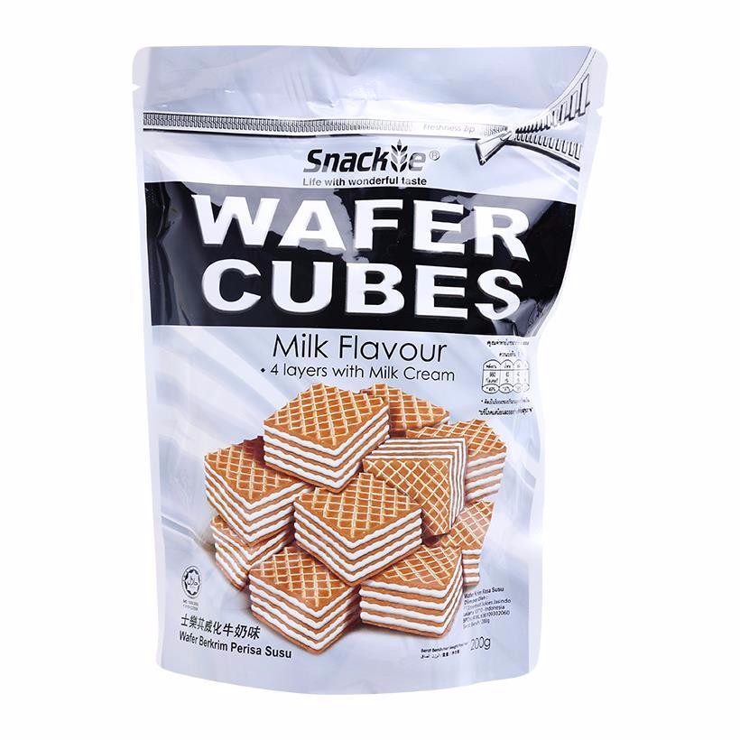 Bánh xốp Wafer Cubes gói 200g