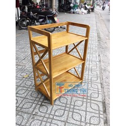 Kệ lò vi ba, lò nướng 3 tầng XK 3T