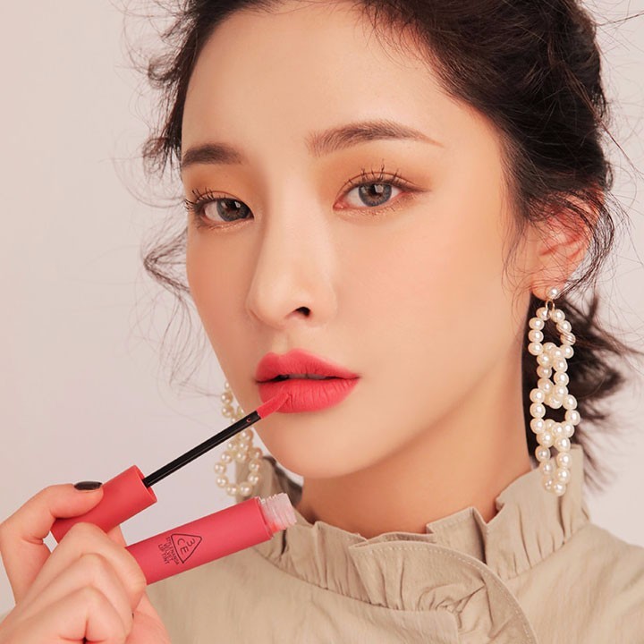 Son 3CE Velvet Lip Tint Pink Break Màu Hồng Đào 9
