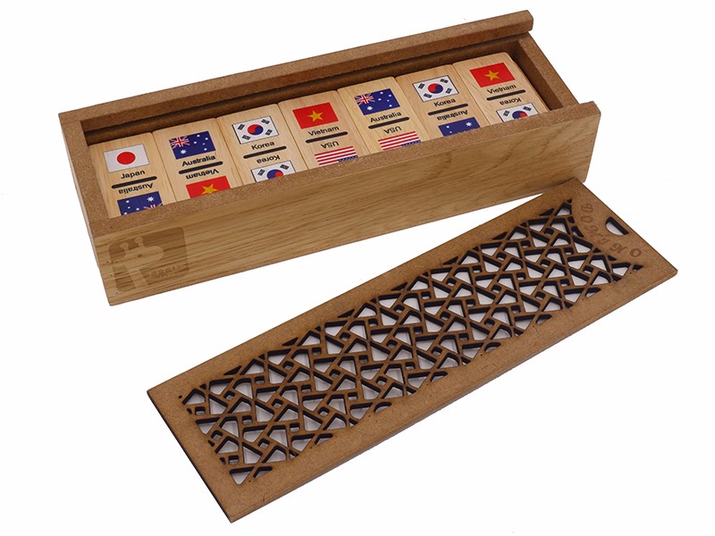 Domino cờ các nước - TUS009