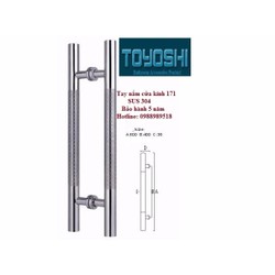 Tay nắm cửa kính 171 SUS 304 [Được kiểm hàng] 7267236