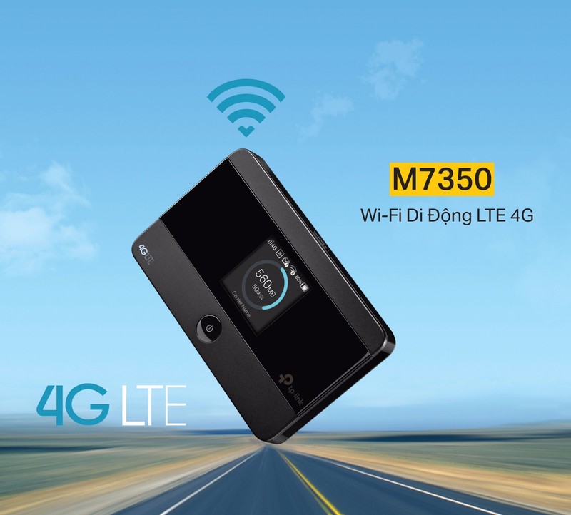 BỘ PHÁT WIFI 4G LTE TP.LINK M7350 - HÃNG PHÂN PHỐI CHÍNH THỨC 4