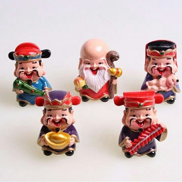 Tượng 5 ông thần tài Tượng 5 ông thần tài