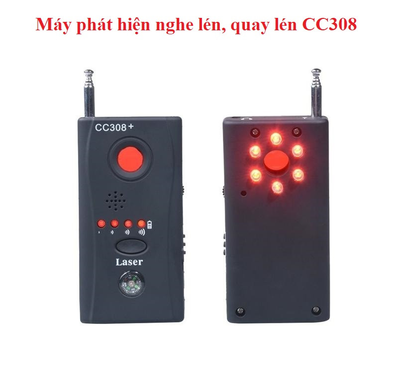Máy phát hiện camera và máy ghi âm CC308+ (Mã SP: Máy phát hiện camera CC308+)