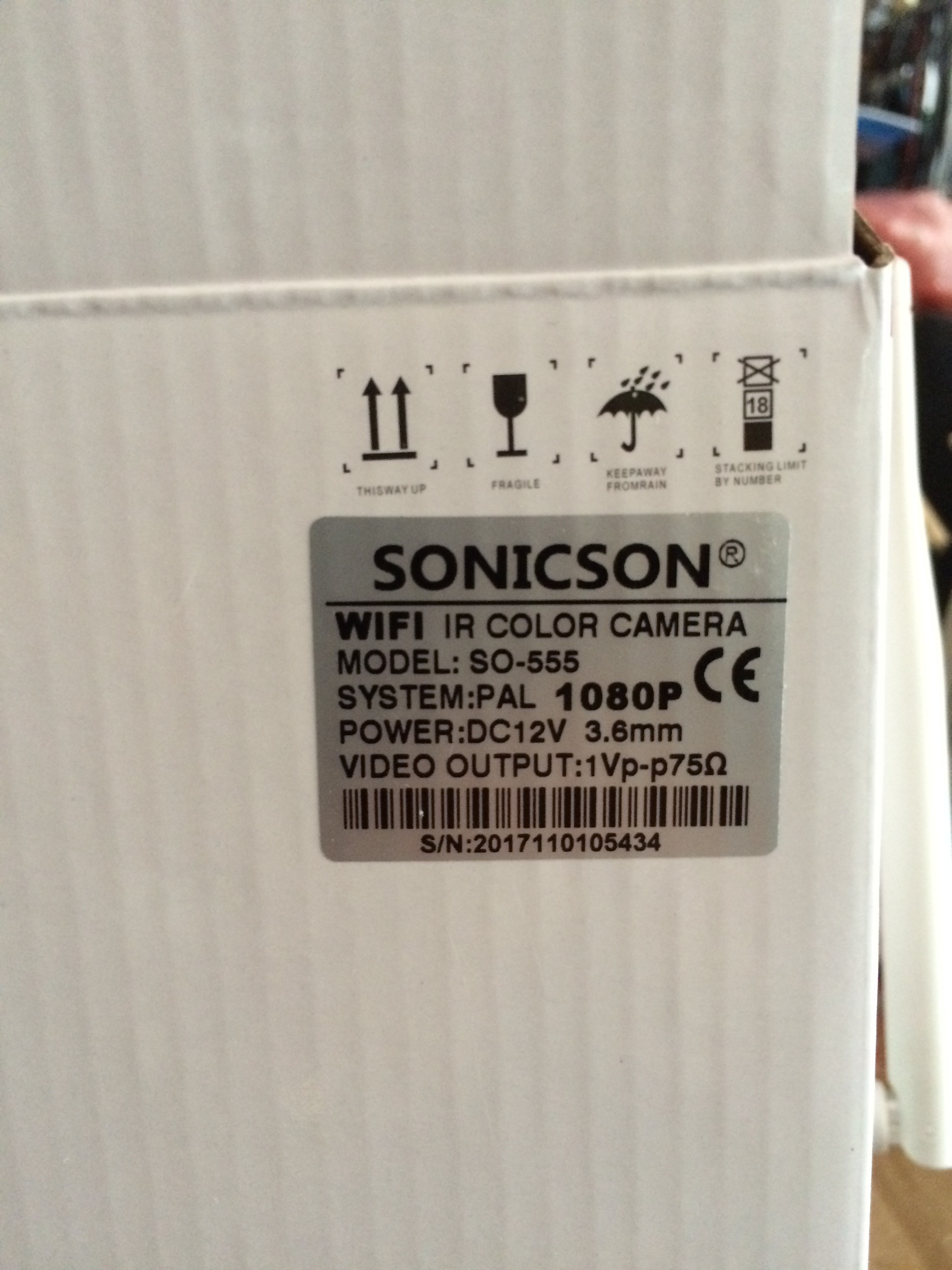 camera ip sonicson ngoài trời (Mã SP: camera ip)