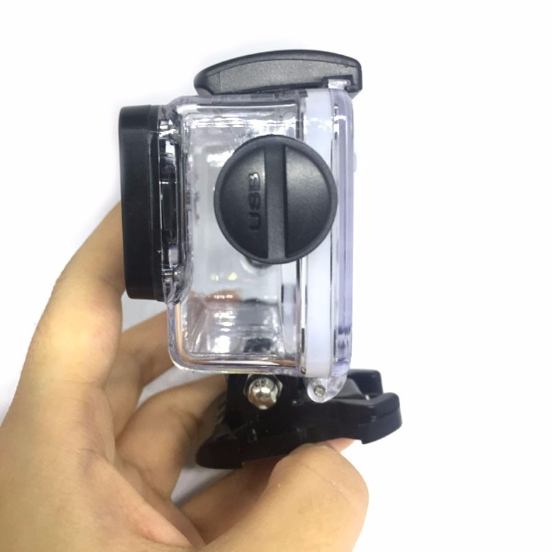 Vỏ chống nước sạc được cho SJcam, gopro,Eken, soocoo, amkov, 4K wifi 4