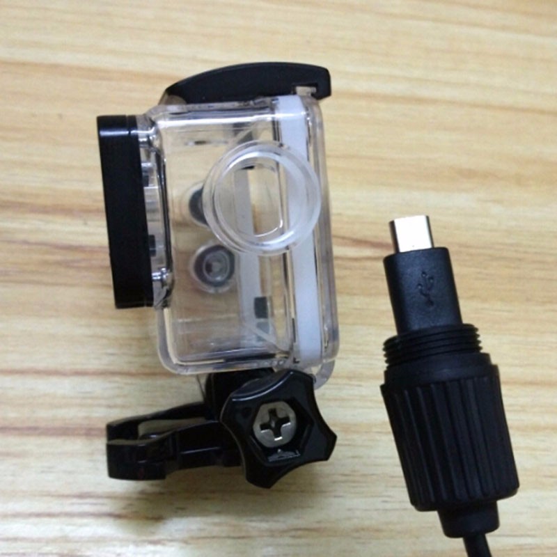 Vỏ chống nước sạc được cho SJcam, gopro,Eken, soocoo, amkov, 4K wifi 3