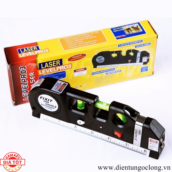 Thước Nivo, Căn Mực 4in1 Laser Level Pro 3 (Mã SP: thuoclaserlevelpro3)
