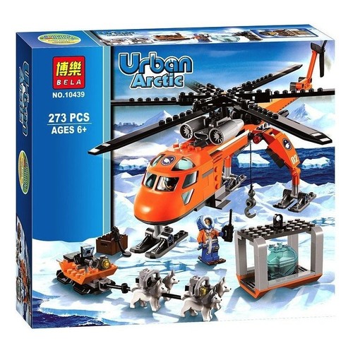 Lắp ráp mô hình trực thăng cứu hộ vùng Bắc Cực 273 khối BELA10439
