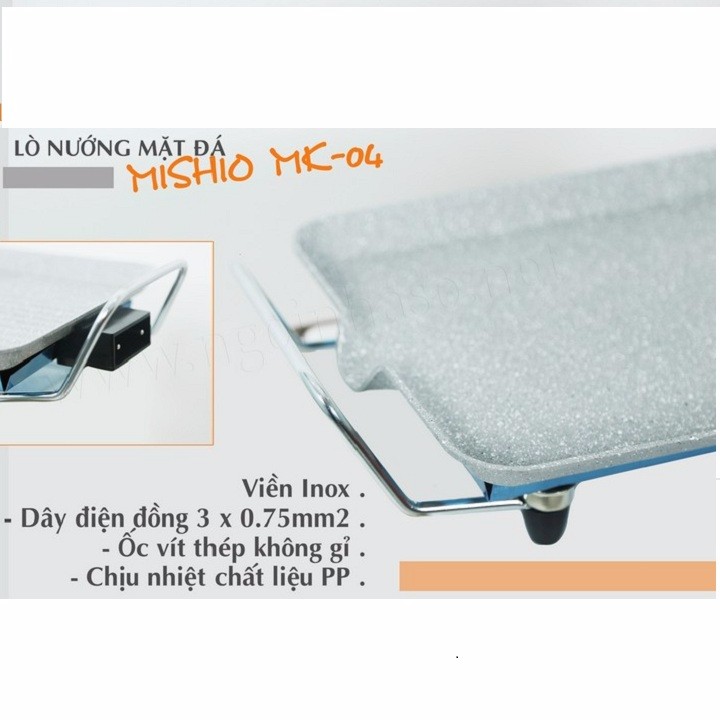 Bàn nướng đá Mishio MK04