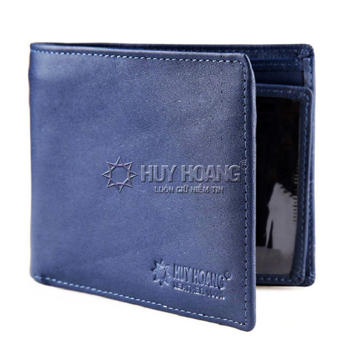 Bóp da cao cấp màu xanh dương SH2137 [Được kiểm hàng] SH2137