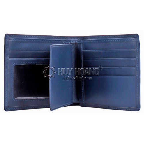 Bóp da cao cấp màu xanh dương SH2137 [Được kiểm hàng] SH2137