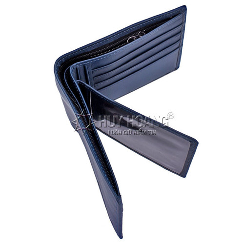 Bóp da cao cấp màu xanh dương SH2137 [Được kiểm hàng] SH2137