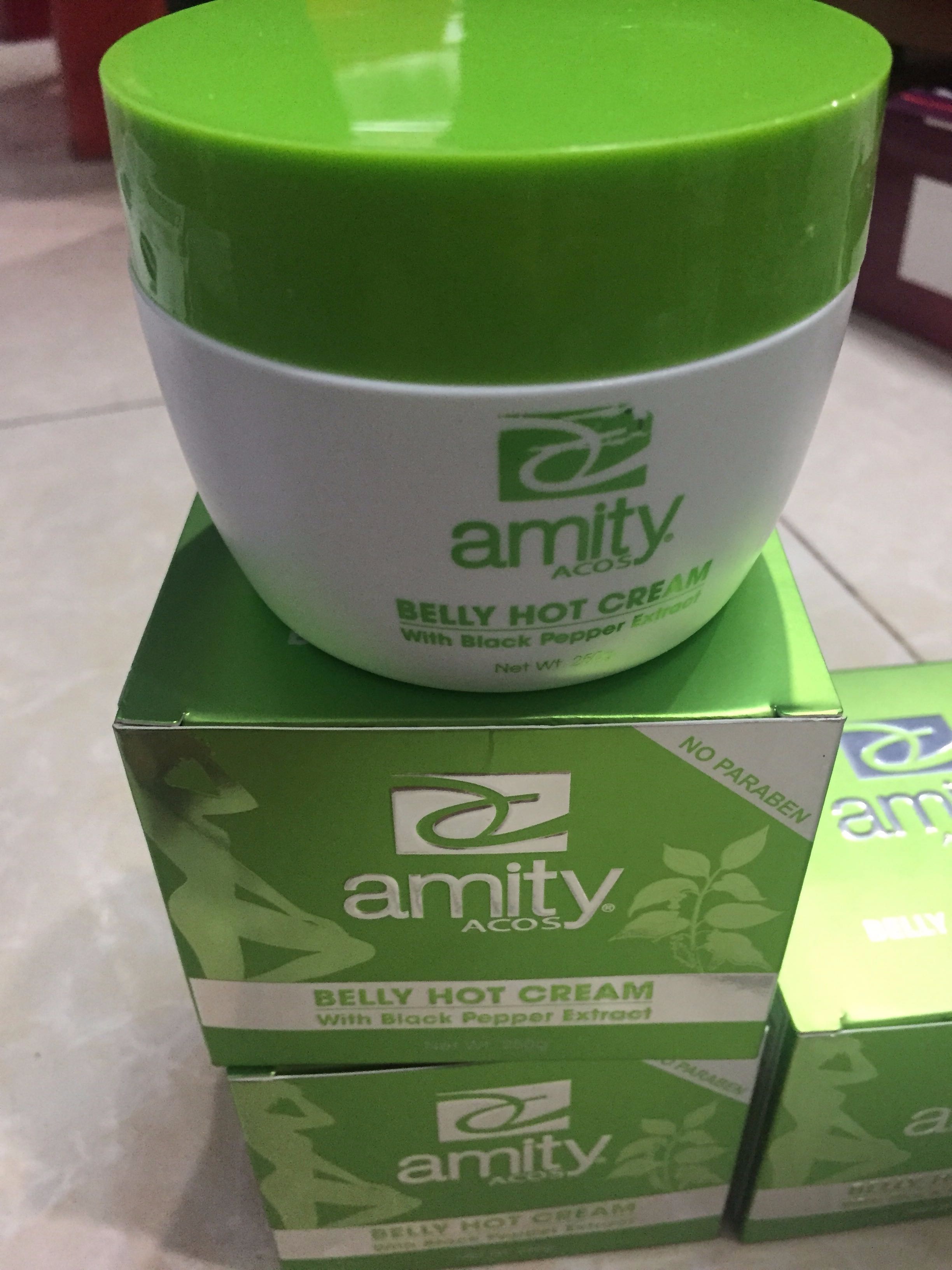 Kem tan mỡ bụng Amity Acos Belly Cream - 250g