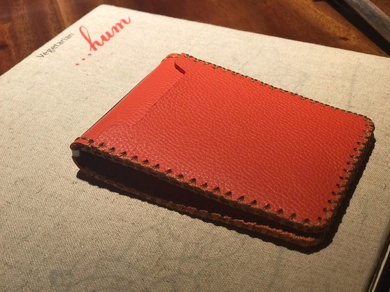 Ví kẹp tiền màu đỏ 2